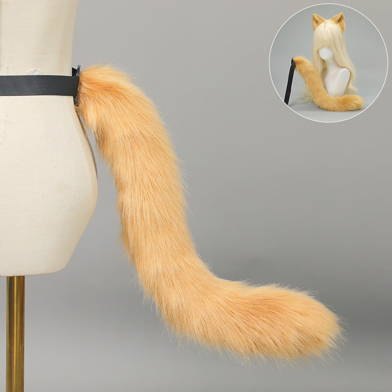 DIY Katzenohren-Haarreif und Katzenschwanz-Set
