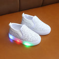 LED-Sneakers für Kinder mit Pailletten – Bild 7 | LuxeStyle