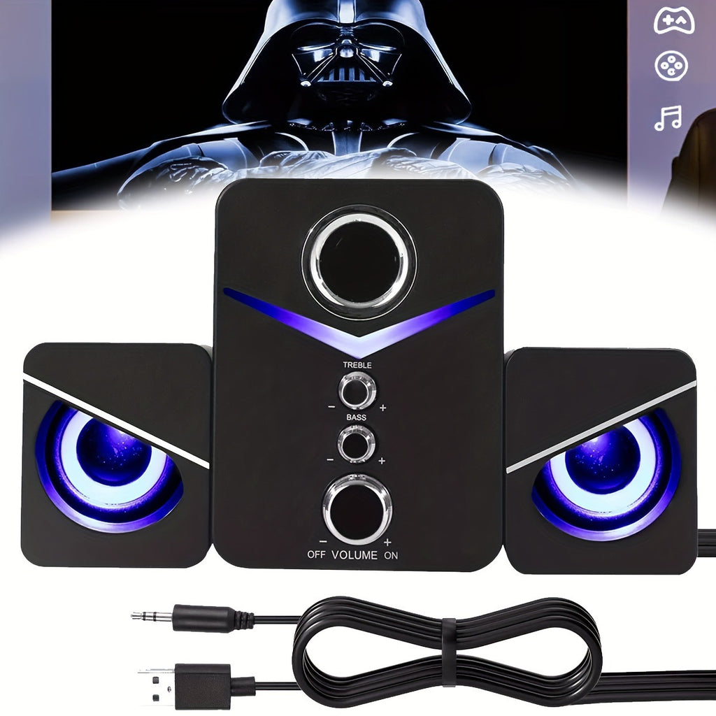 USB Computer Lautsprecher mit Subwoofer
