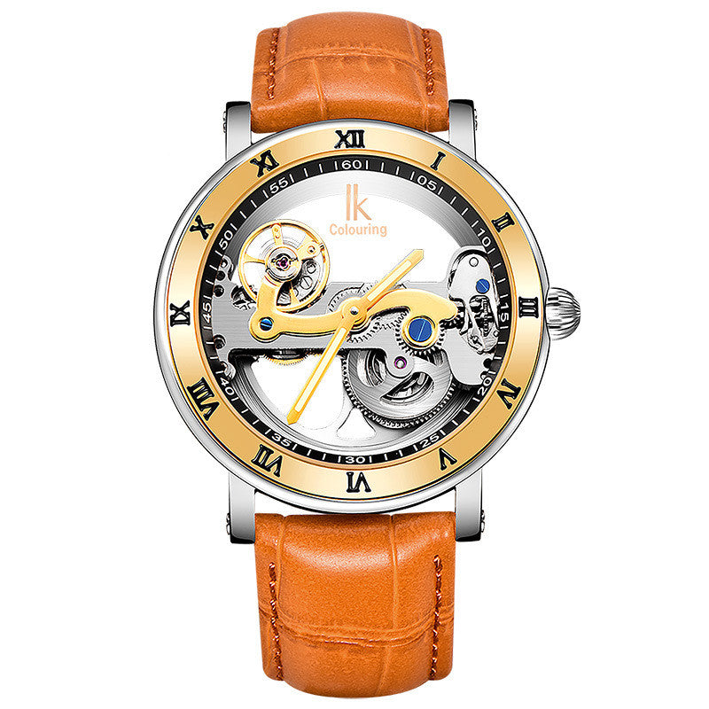 Automatische Uhr mit transparentem Uhrwerk – Bild 3 | LuxeStyle