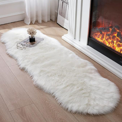 Winter Plüschteppich für Wohnzimmer – Bild 3 | LuxeStyle