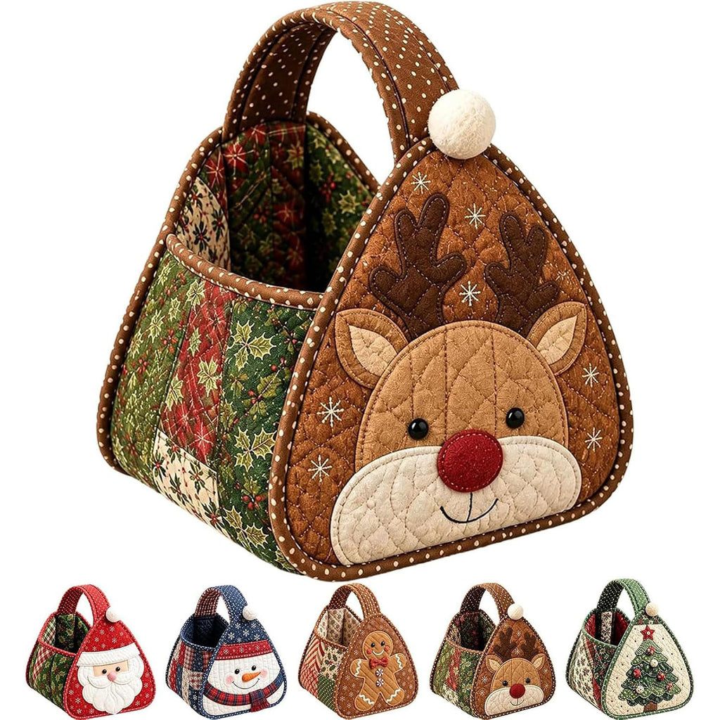 Weihnachts-Stoffkorb zum Selbermachen – Bild 4 | LuxeStyle