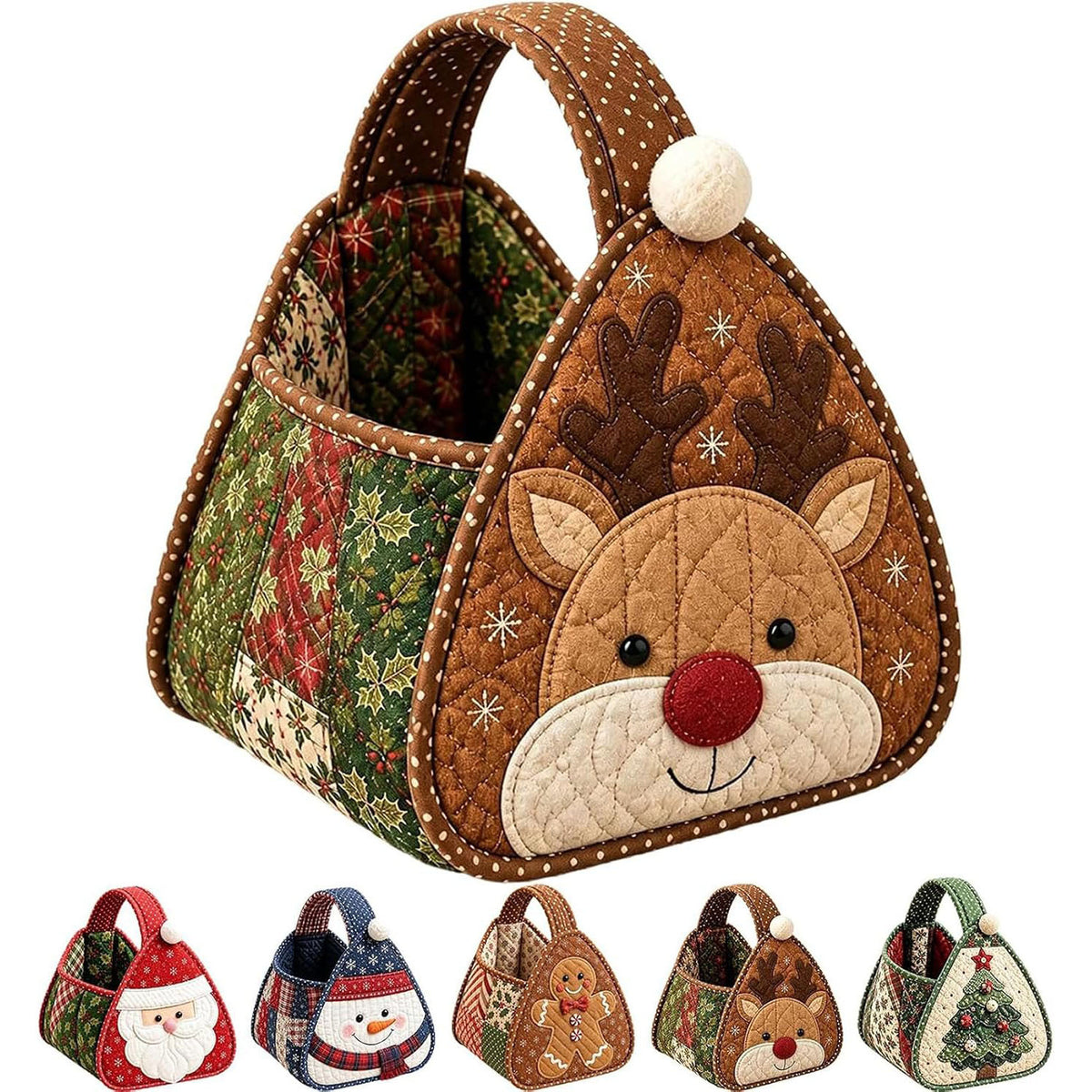 Weihnachts-Stoffkorb zum Selbermachen – Bild 4 | LuxeStyle