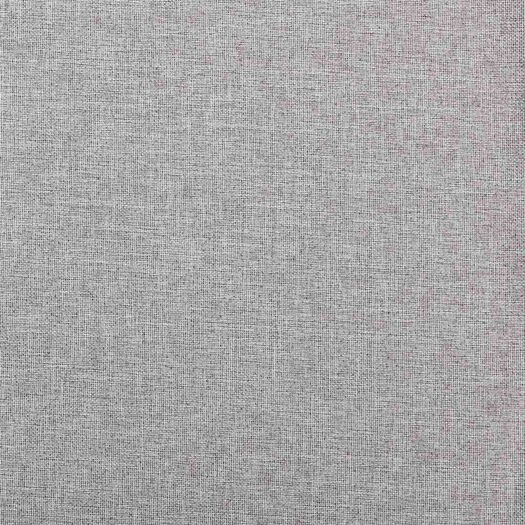 Verdunkelungsvorhang mit Haken, Leinenlook
