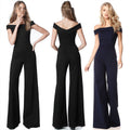 Off-Shoulder Casual Chic Jumpsuit