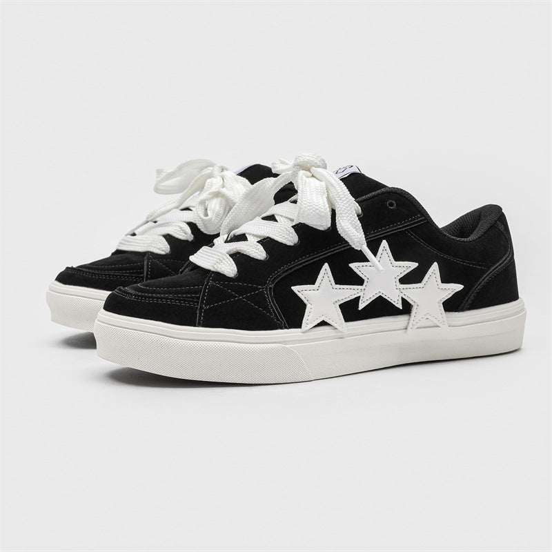 Leichte, bequeme Sneaker mit Sternenmuster