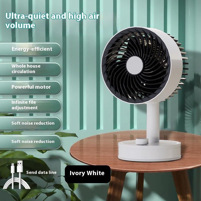 Tischventilator mit USB-Ladefunktion – Bild 3 | LuxeStyle