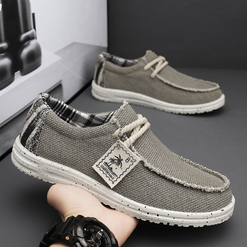 Herren Canvas Sneaker – Atmungsaktiv & Leicht