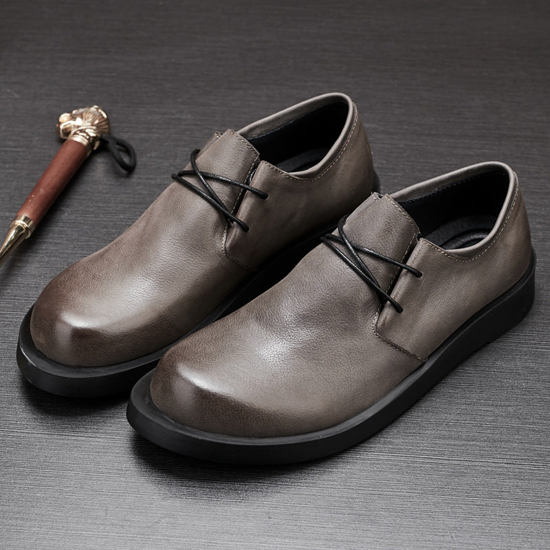Atmungsaktive Leder-Freizeitschuhe
