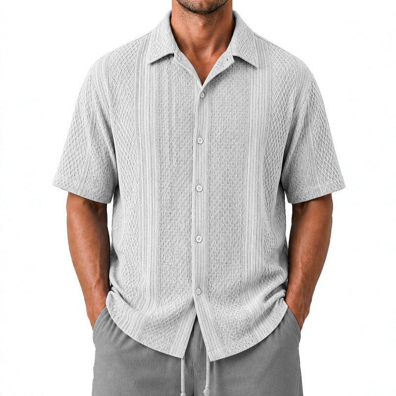 Freizeit-Shirt mit Kokospalmen-Print – Bild 2 | LuxeStyle