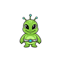 Sticker «Alien Green»