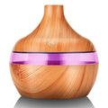 Aroma Diffuser Bambus 500ml · 7 LED Farben, Ultraschall – LuxeStyle Schweiz