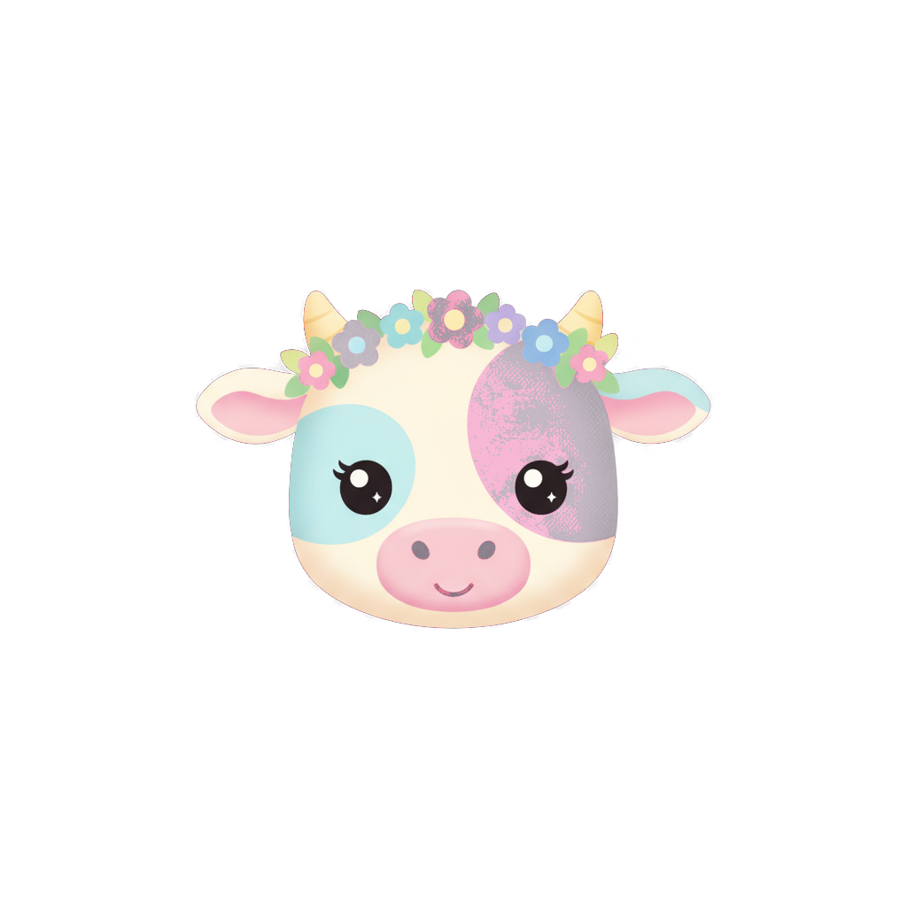 Sticker «Art Cow Save»