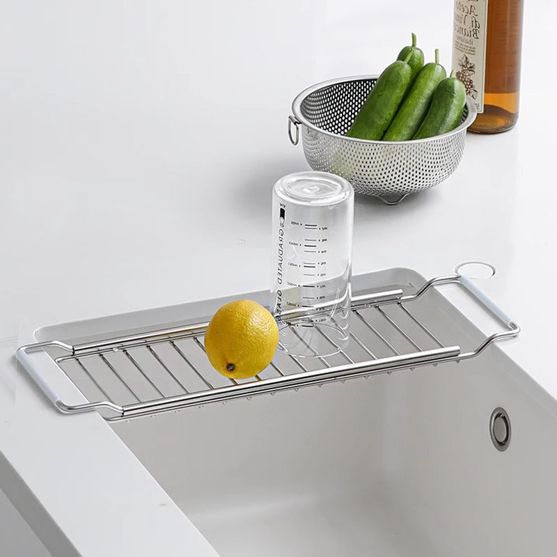 Stahl-Teleskop-Entwässerungsständer für Küche – Bild 5 | LuxeStyle