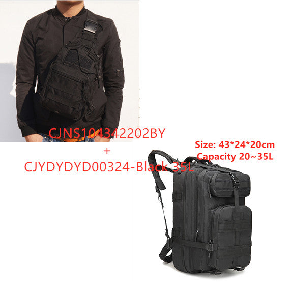 Taktischer Camouflage-Rucksack 40L – Bild 3 | LuxeStyle