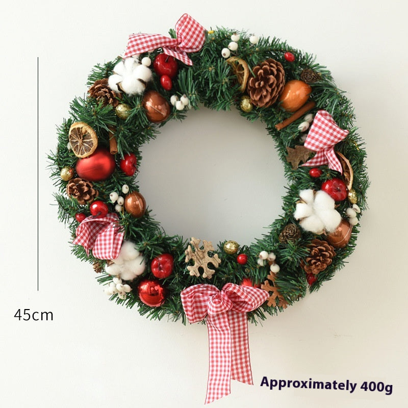 Weihnachtsgirlande mit Bogenkranz – PVC – Bild 5 | LuxeStyle