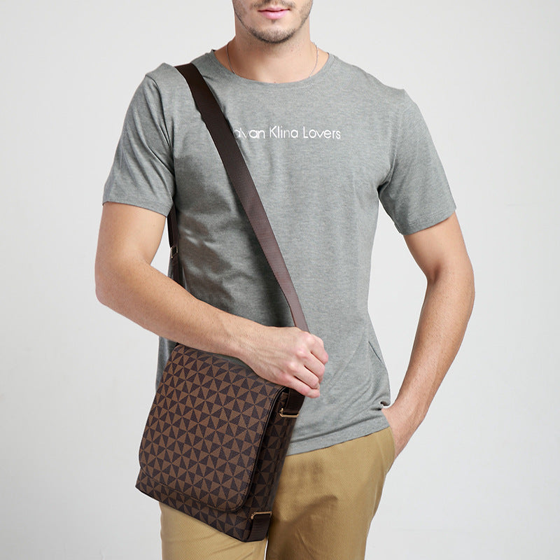 Männer-Flachledertasche – Bild 1 | LuxeStyle