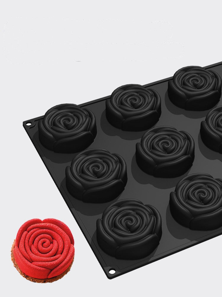 Melaleuca 8" Rosenkuchenform aus lebensmittelsicherem Silikon – Bild 7 | LuxeStyle