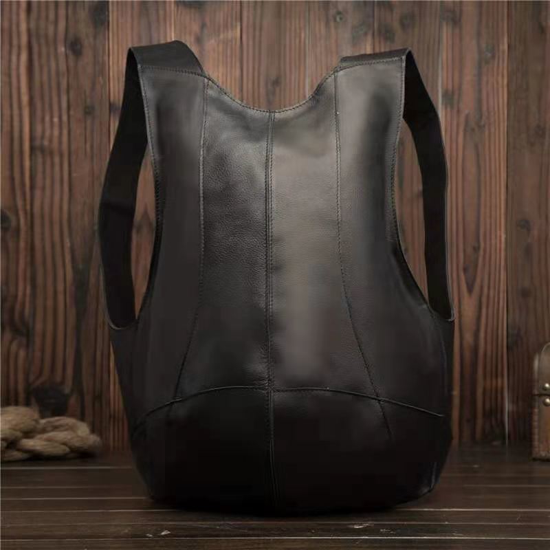 Lederrucksack Beetle für Studentinnen | LuxeStyle