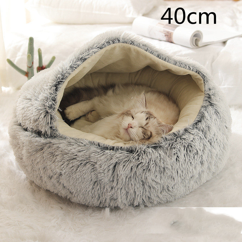 2-in-1 Katzen- & Hunde-Bett