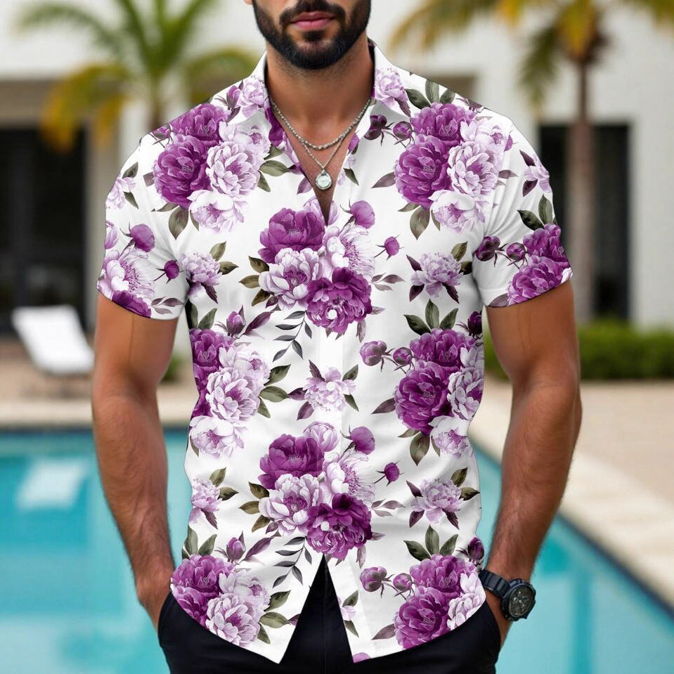 Tropisches Hawaii-Hemd für Herren – Bild 3 | LuxeStyle