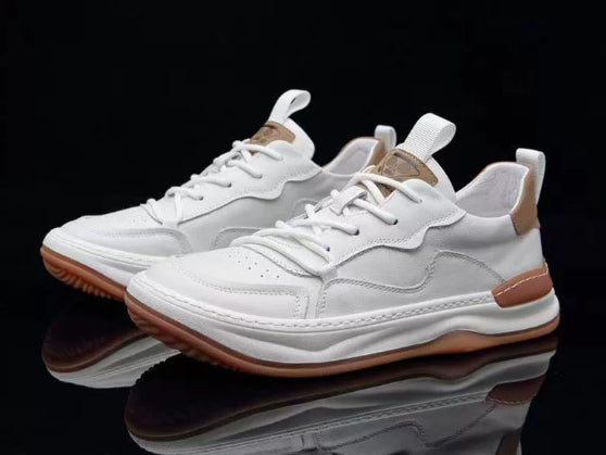 Herren-Sneaker aus Echtleder mit dicker Sohle – Bild 10 | LuxeStyle