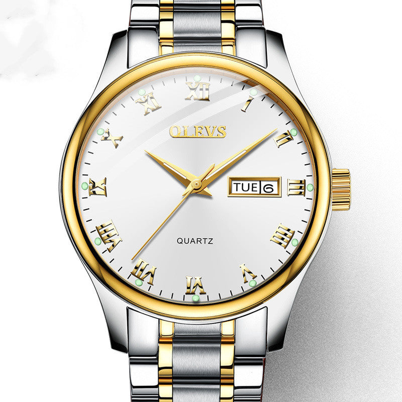 Tide Marken Double Calendar Quarzuhr – Bild 4 | LuxeStyle