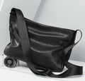 Männer Leder Crossbody Rucksack