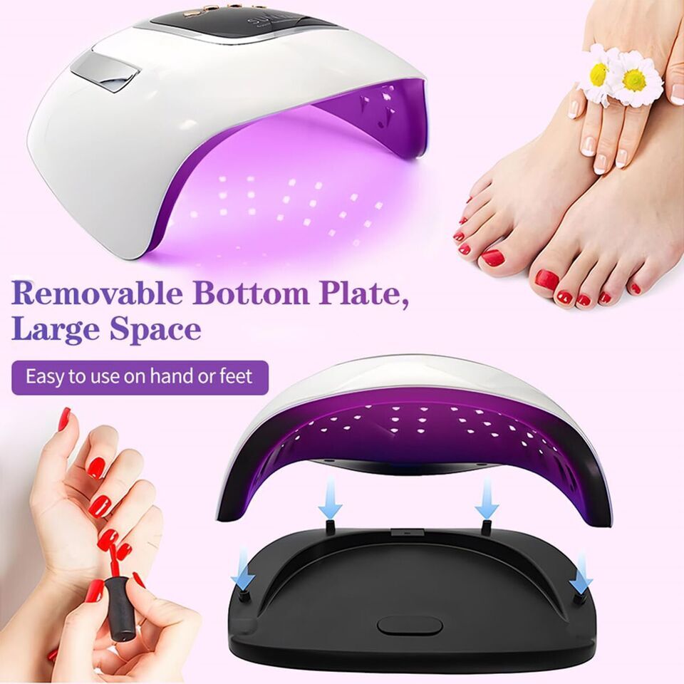280W UV/LED Nagellampe für Gel- und Acrylnägel