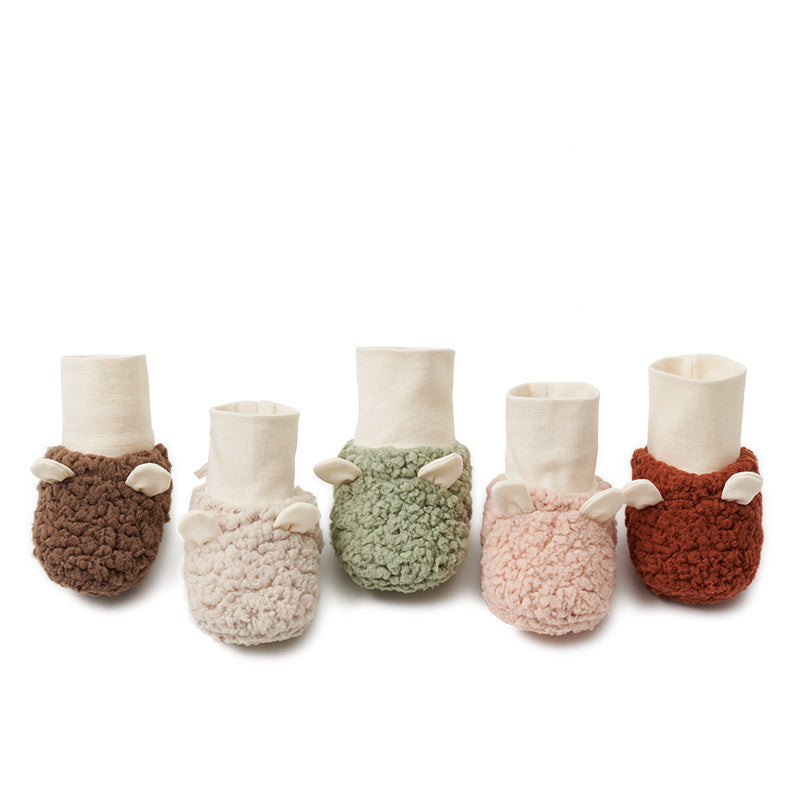 Warme Fleece-Füsslinge für Babys