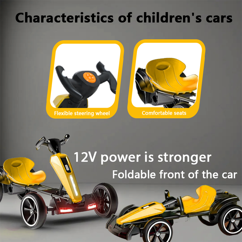 12V Elektro Go-Kart für Kinder (3-6 Jahre)