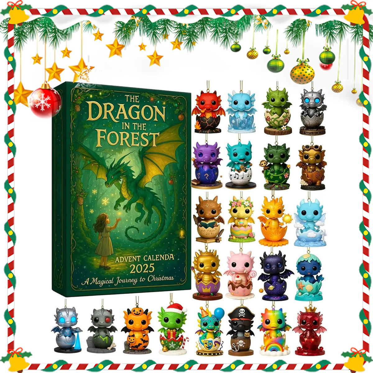Forest Dragon Adventskalender aus Acryl – Bild 4 | LuxeStyle