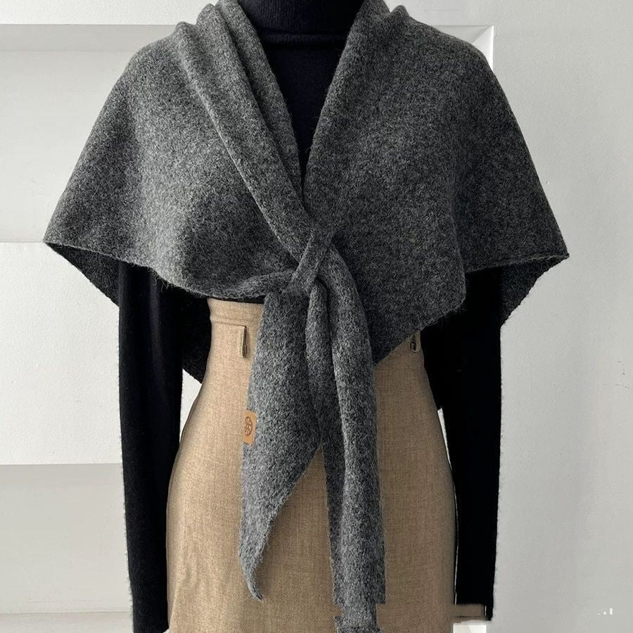 Wollschal mit Nackenwärme – Bild 4 | LuxeStyle