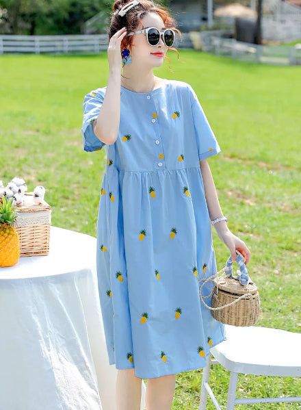 A-Linien-Kleid in frischem Stil für grosse Grössen | LuxeStyle