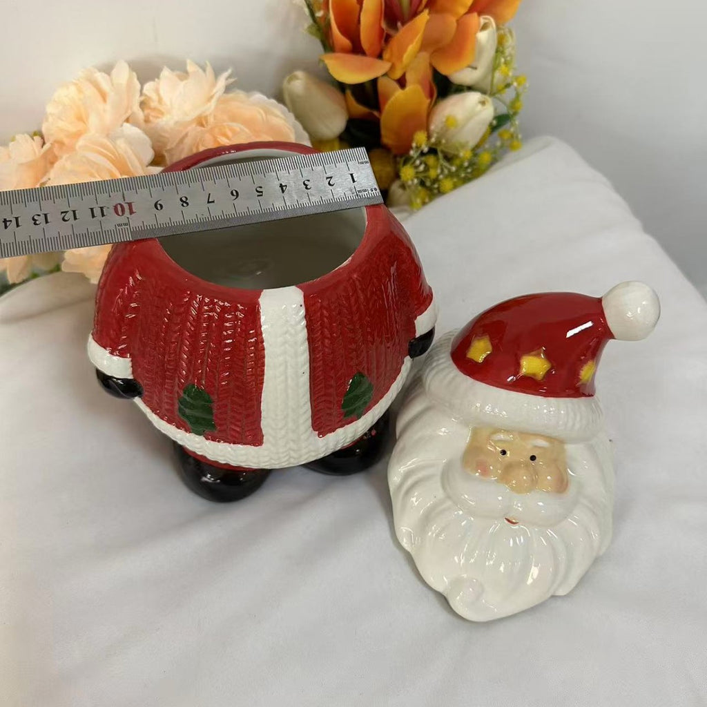 Keramik Weihnachtsmann Spardose – Bild 4 | LuxeStyle