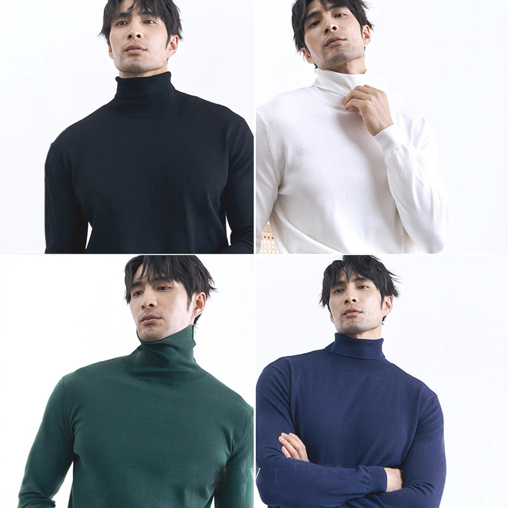 Herren-Turtleneck-Pullover