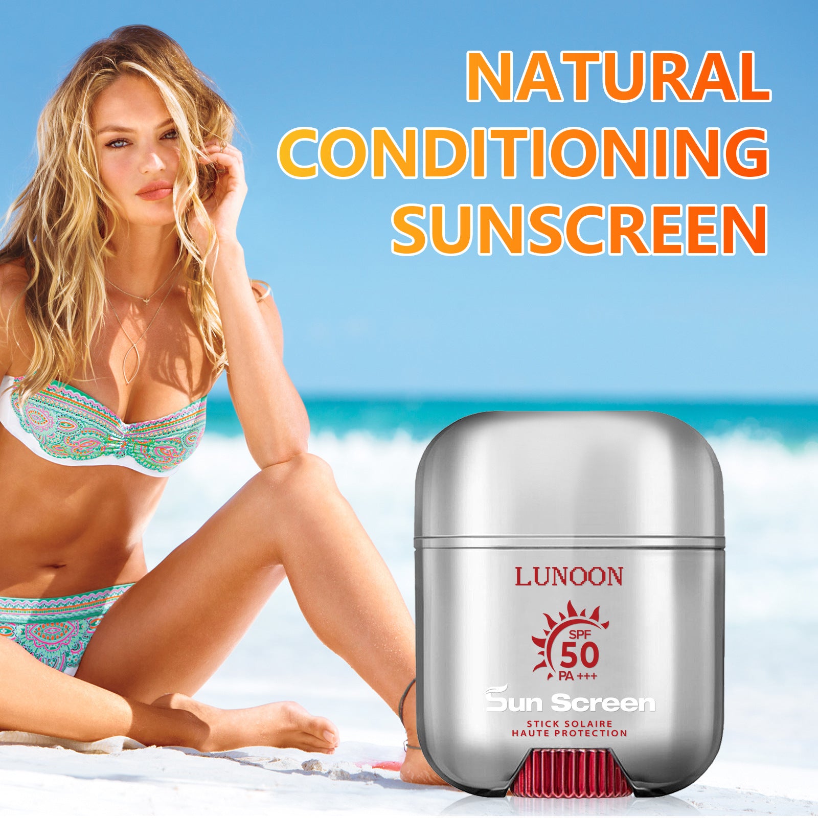 Ganzkörper Sonnencreme SPF50 mit Lichtschutz