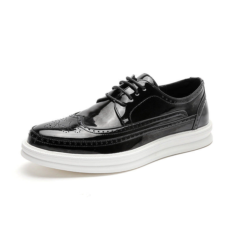 Männer Schuhe aus Leder – schwarze Casual Schuhe – Bild 7 | LuxeStyle