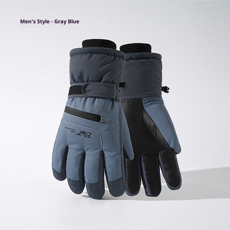 Winter Fleece-gefütterte Ski-Handschuhe