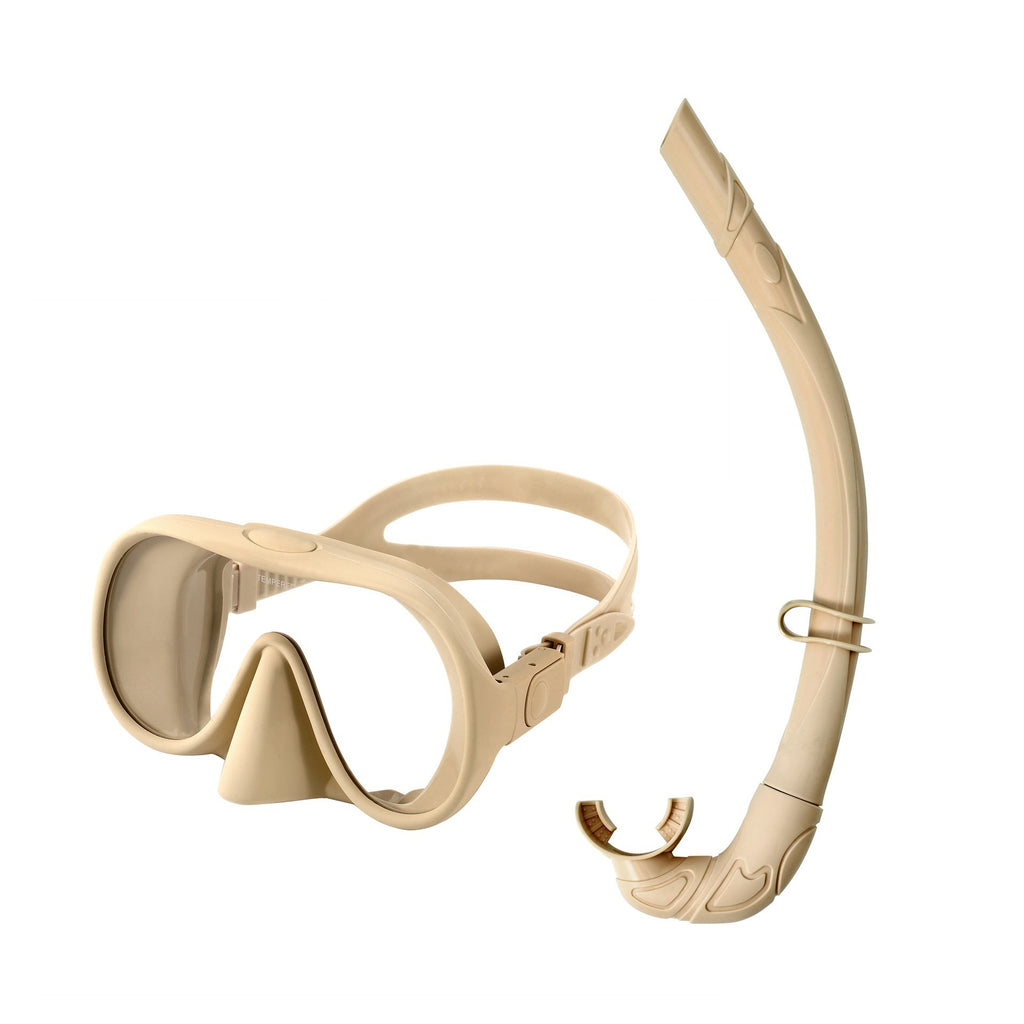 Taucherbrille mit Antibeschlag-Gläsern