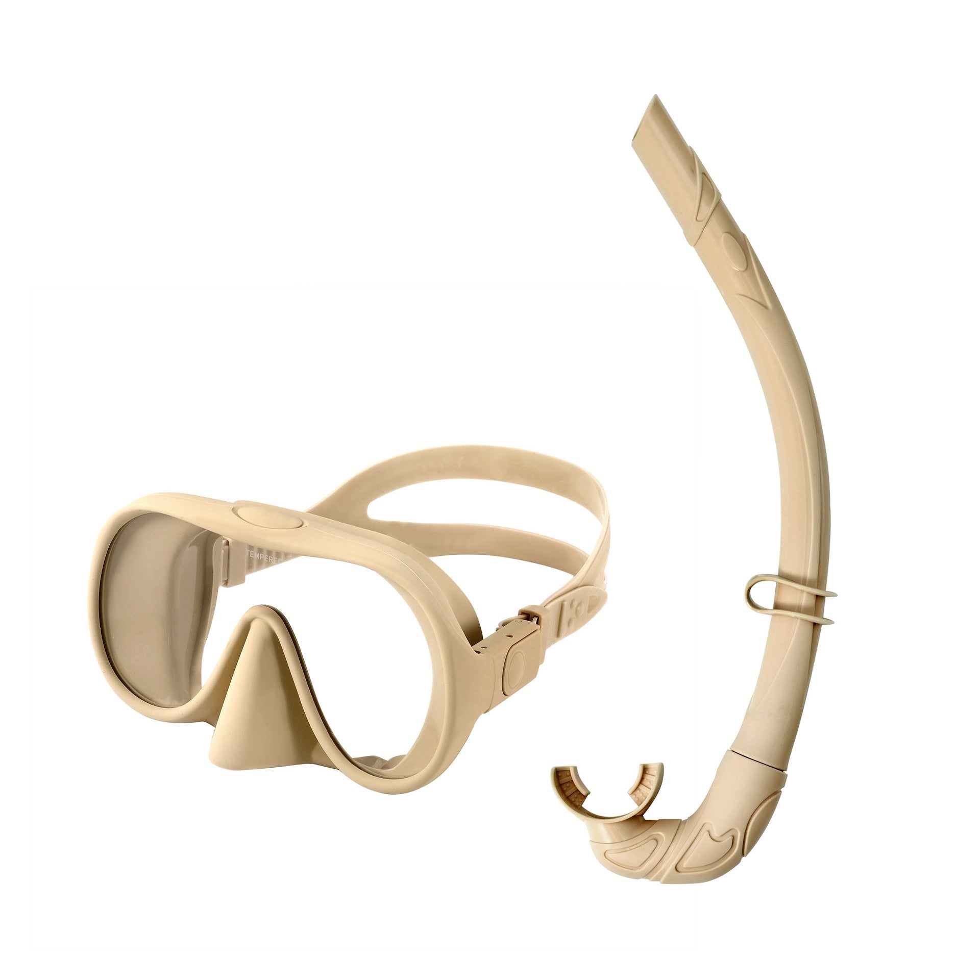 Taucherbrille mit Antibeschlag-Gläsern