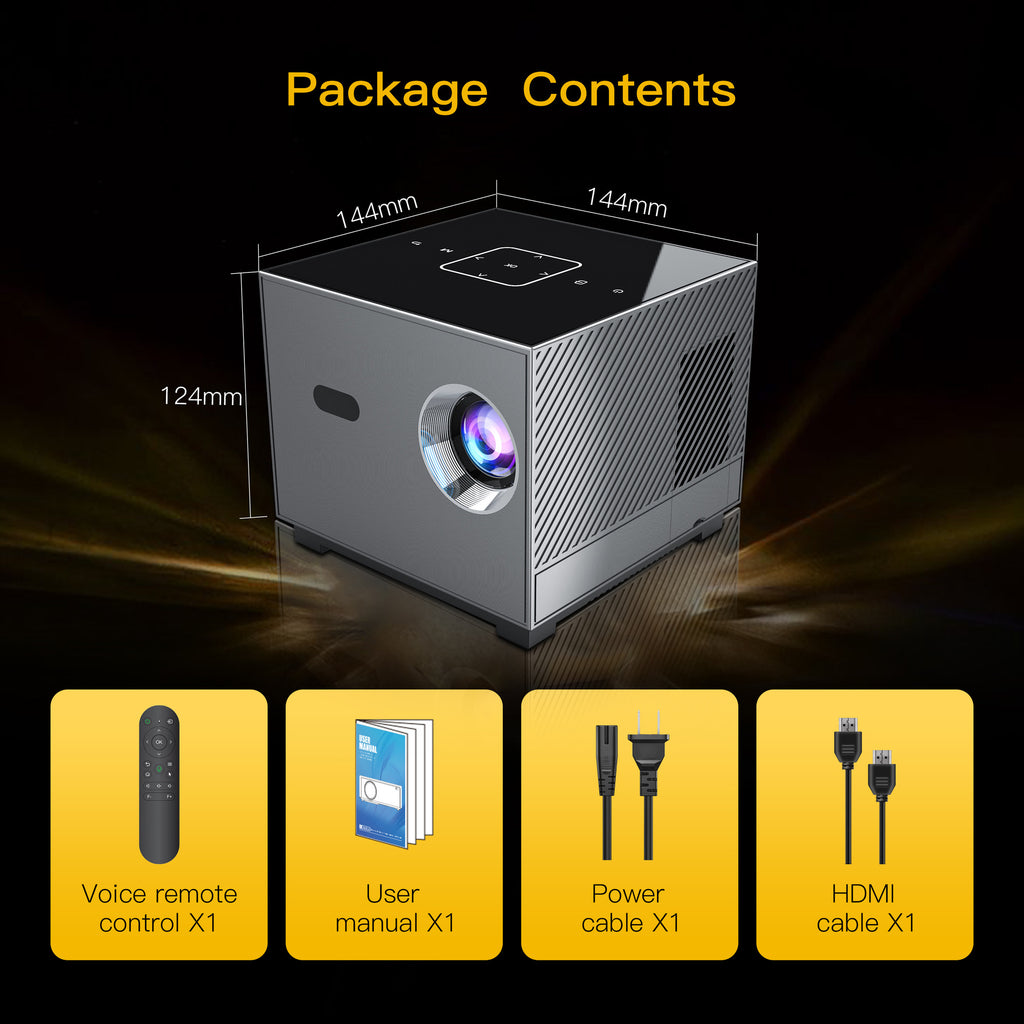 Mini-Beamer «CinePro» · WLAN HD-Projektor
