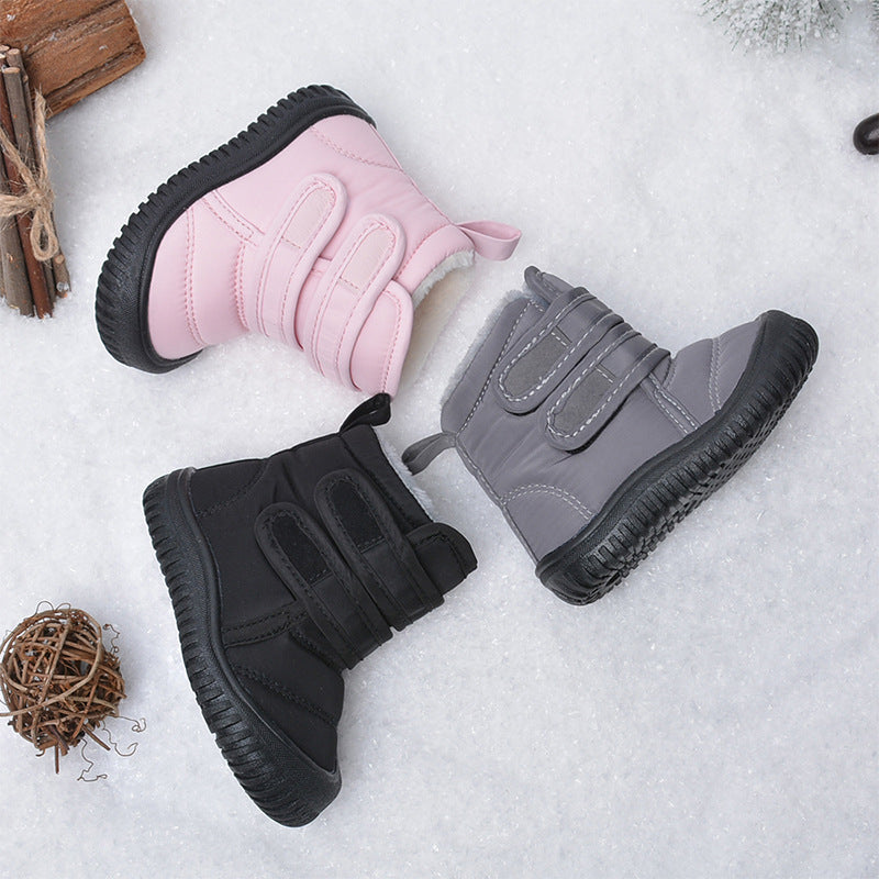 Winter-Laufschuhe mit Klettverschluss