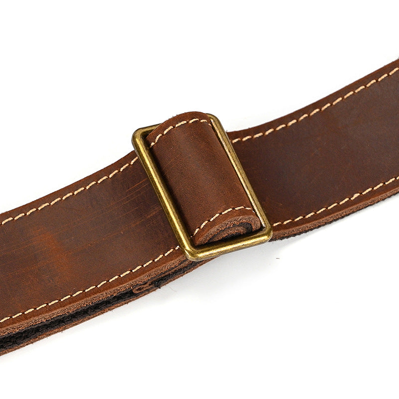 Retro Aktentasche aus Crazy Horse Leder – Bild 13 | LuxeStyle