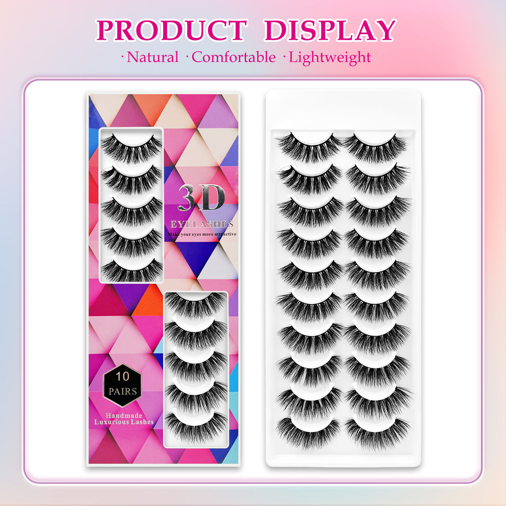 3D Premium Faux Mink Wimpern MK-01