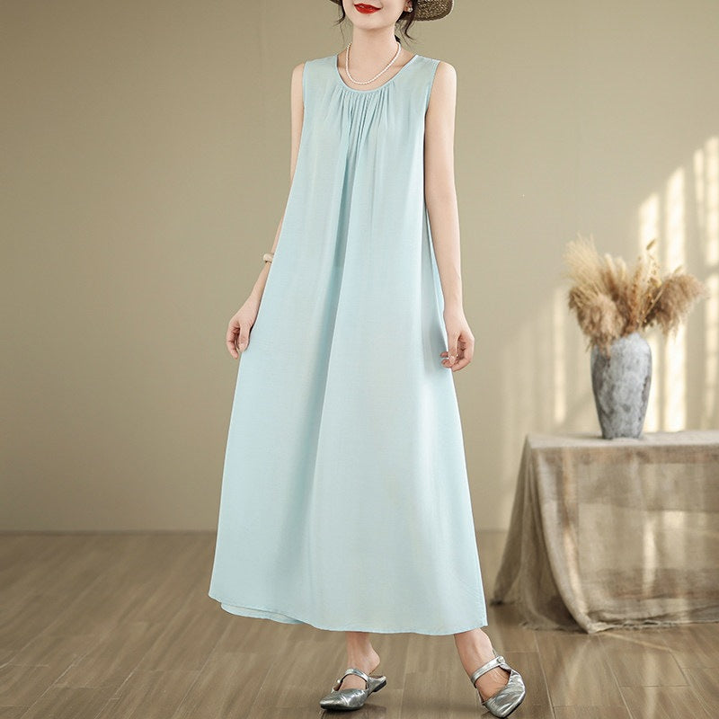 Florales Strandkleid für den Sommer