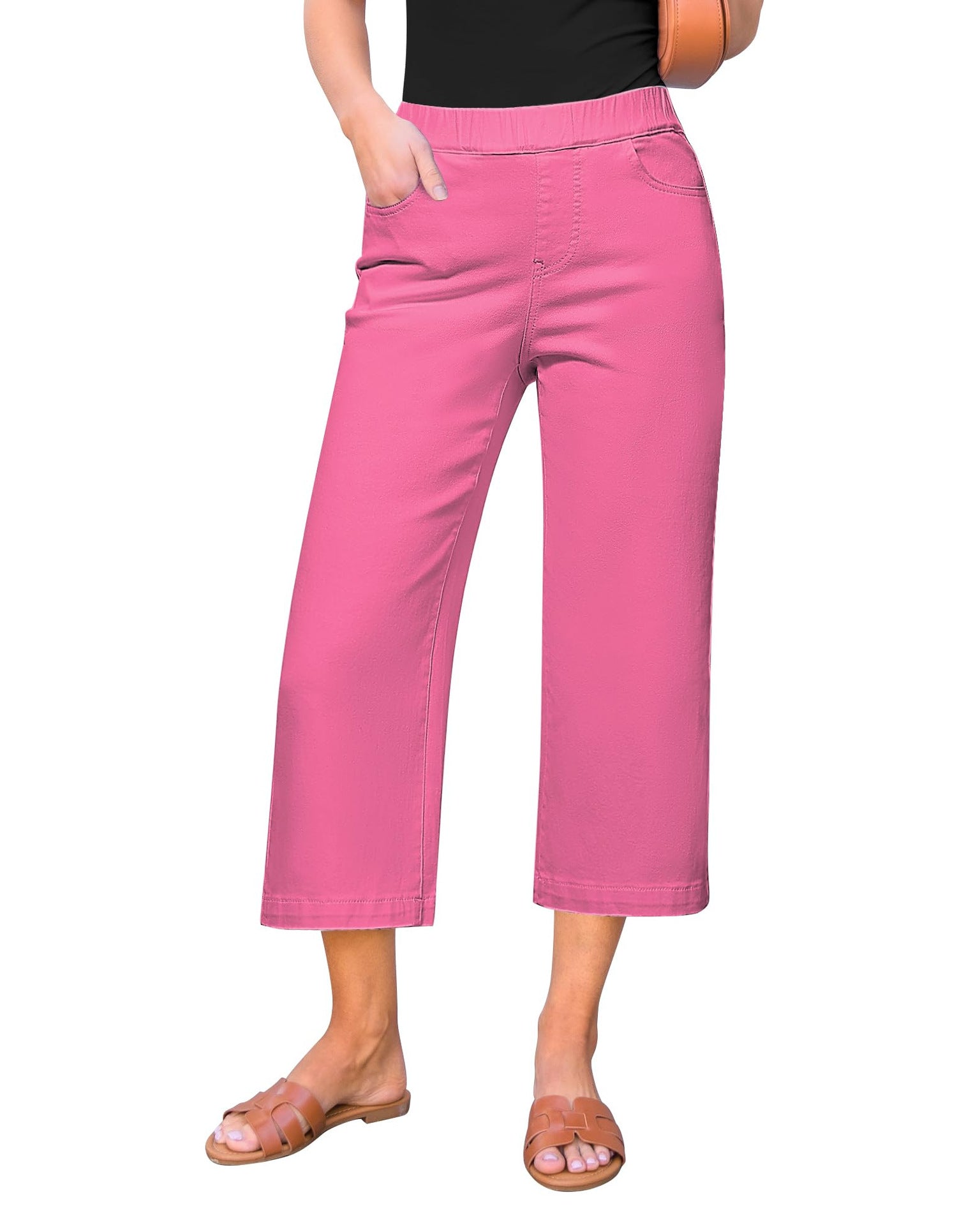 Damen-Hochbund-Stretchjeans