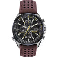 Herrenuhr Stahl Leder