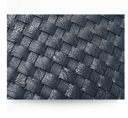 Rucksack aus Kunstleder, geflochten, schwarz – Bild 9 | LuxeStyle