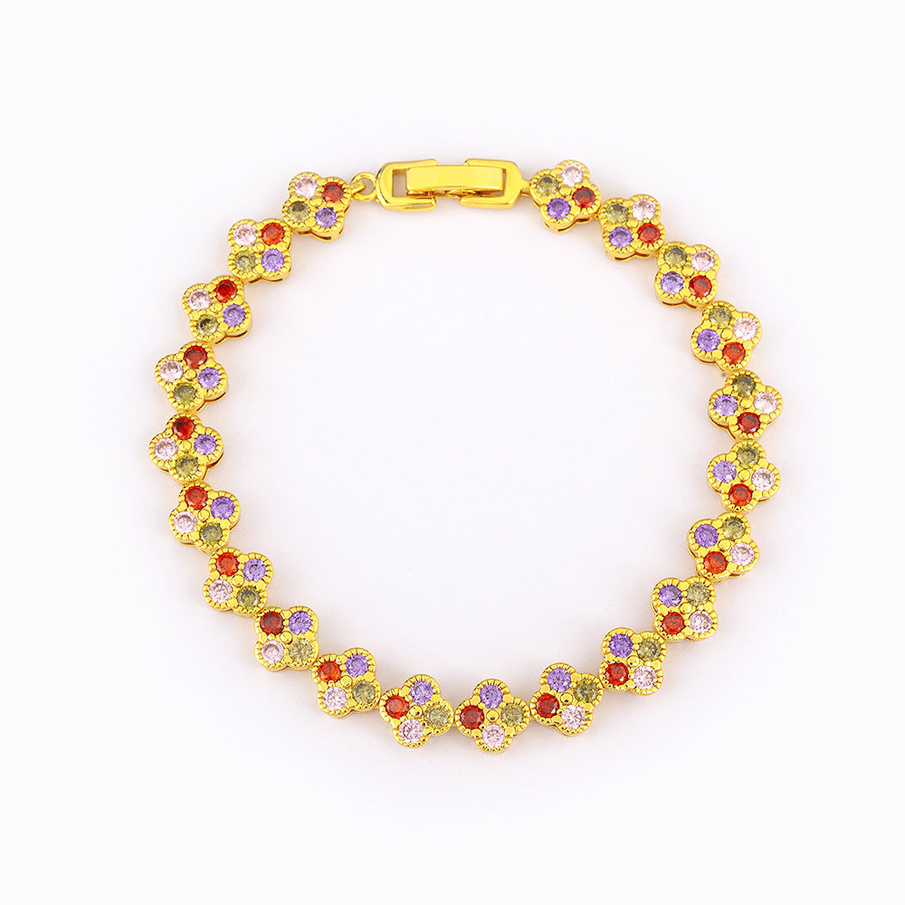 Glücks-Kleeblatt Armband für Frauen – Bild 3 | LuxeStyle